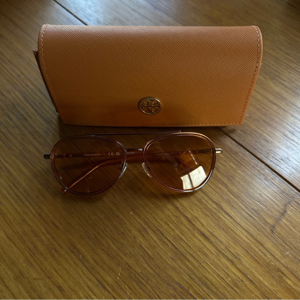 Tory Burch Women's Sunglasses with Orange Case